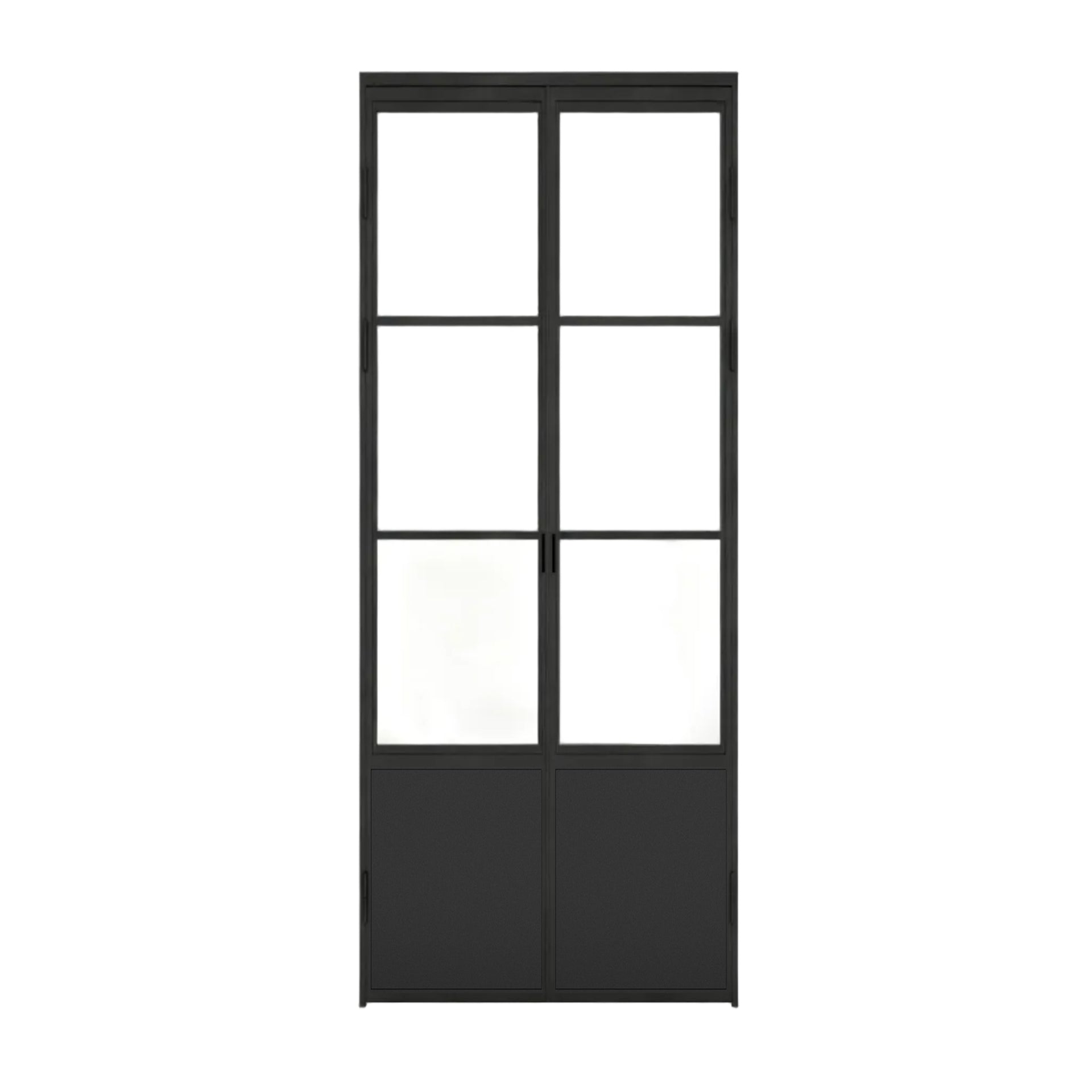 Interior 3 lite double with kickplate - Closet door