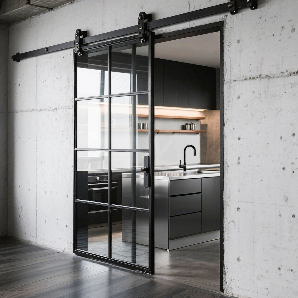 Custom Order - Barn door - 6 lite