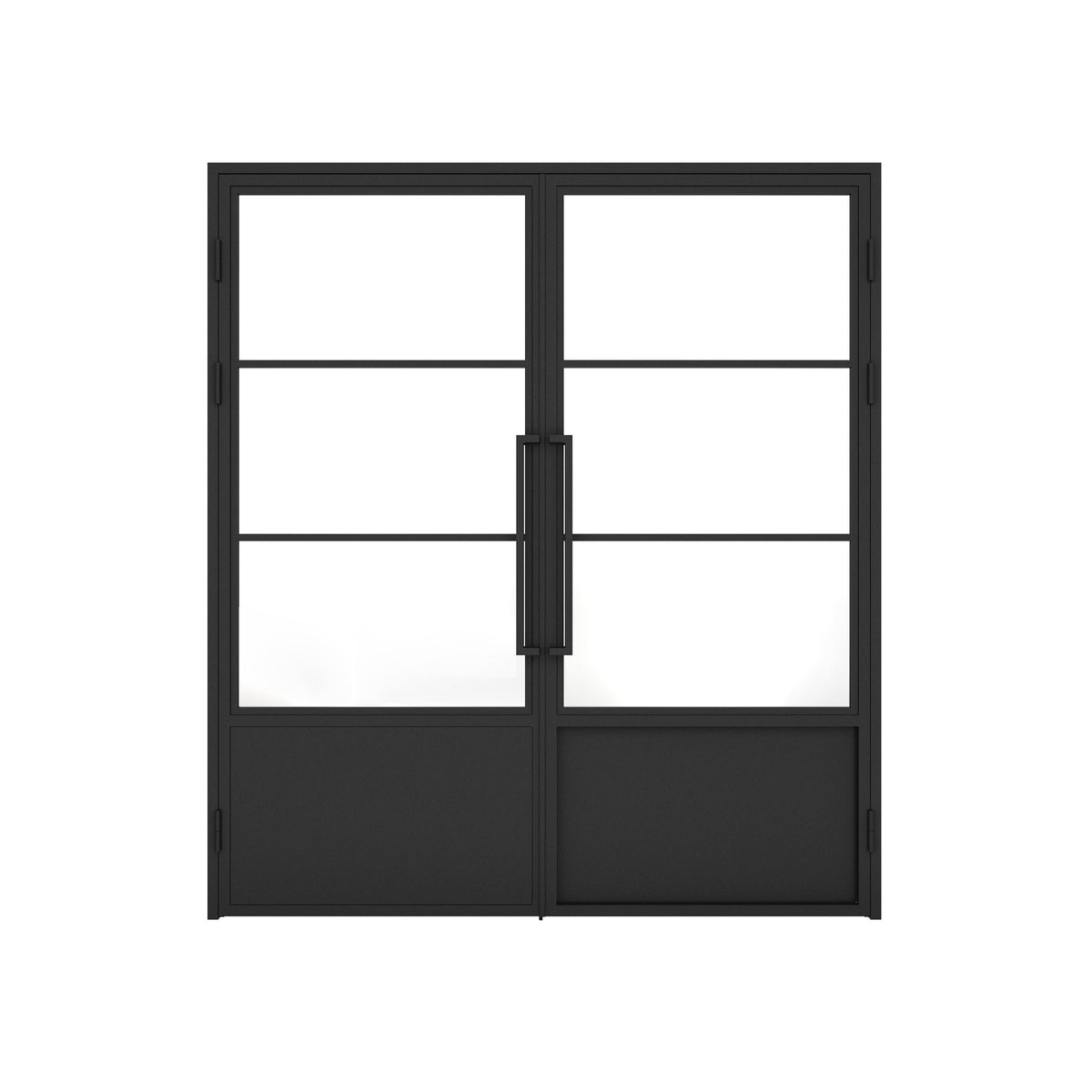 Custom Order - Interior 3 lite double with kickplate