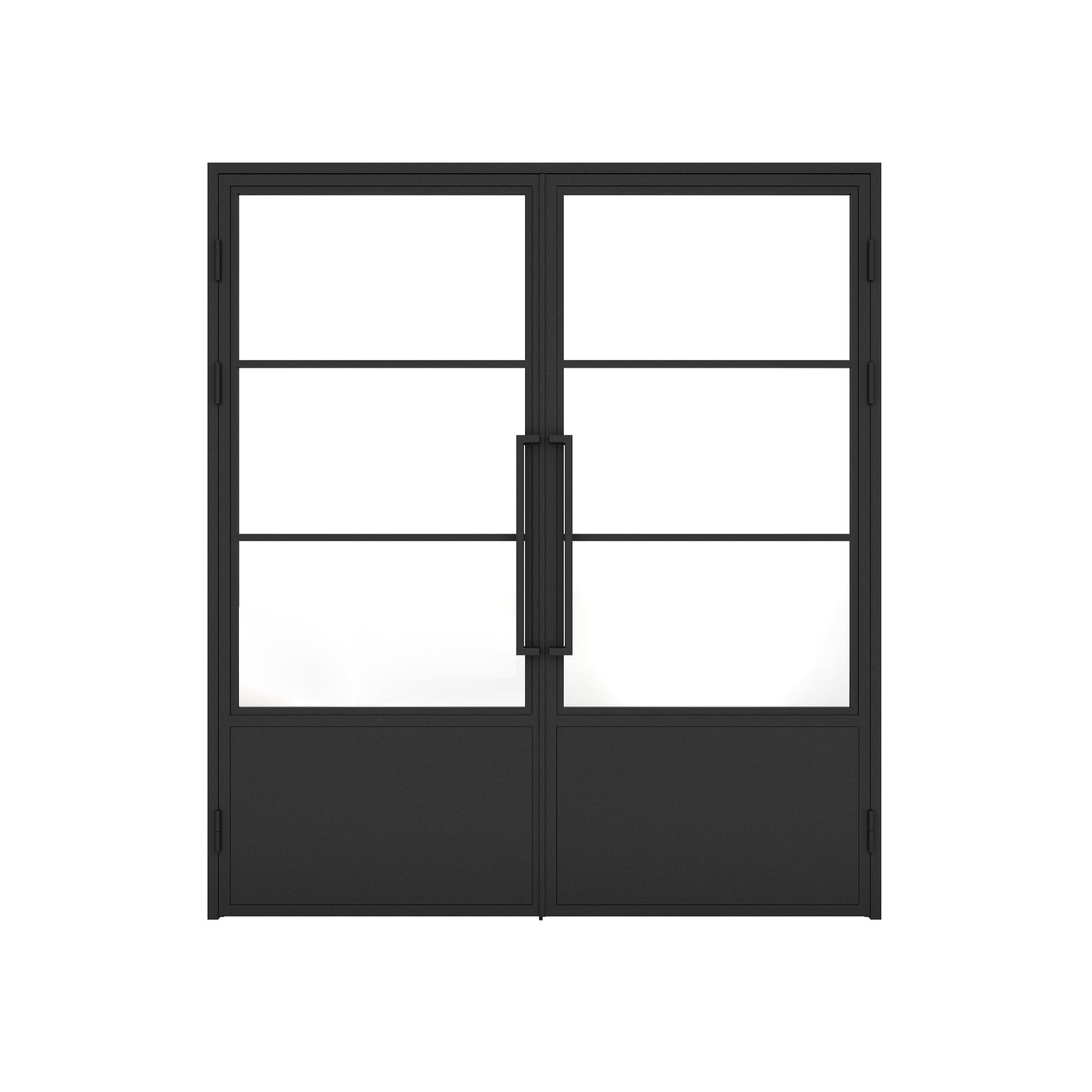 Interior 3 lite double with kickplate