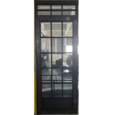 Custom Order - Aluminum Entry single door with transom