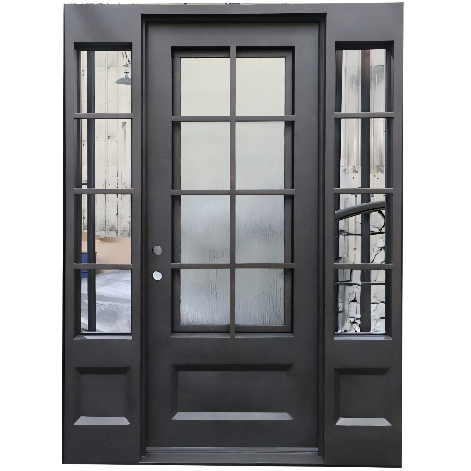 Iron 8 Sidelights - Single Square