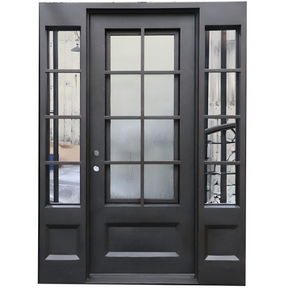 Custom Order - Iron 8 Sidelights - Single Square