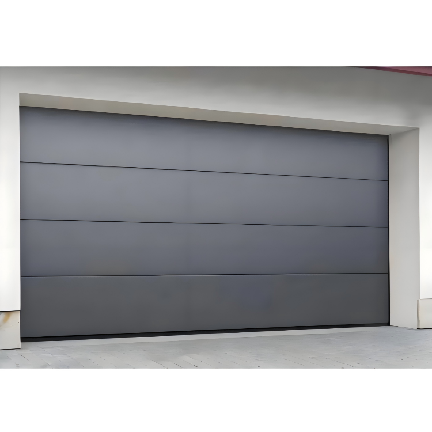 Smooth Sectional Aluminum Garage Door