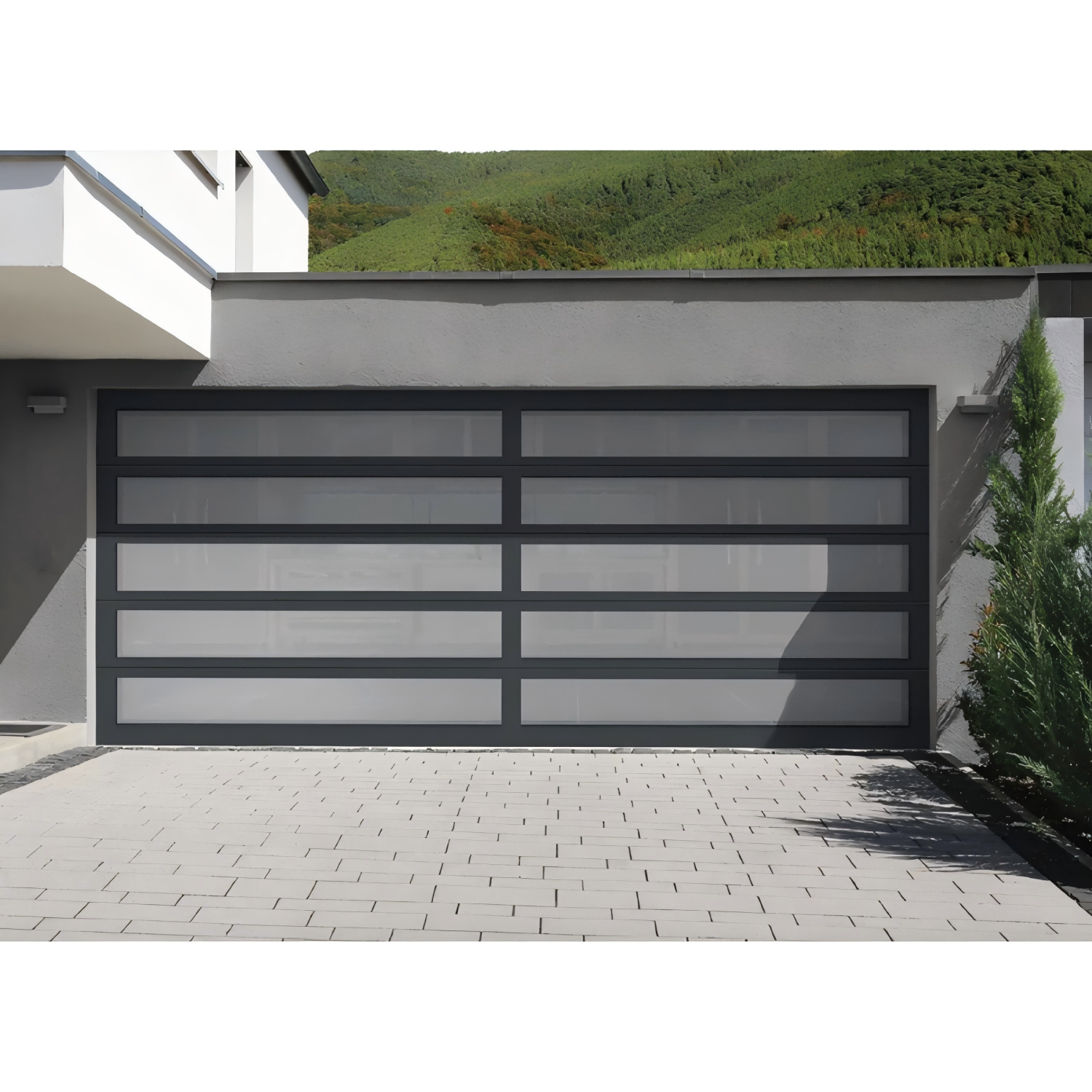 French Style Aluminum Garage Door