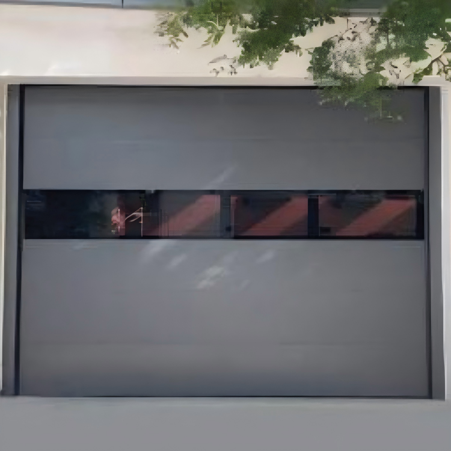 Smooth Sectional Aluminum Garage Door