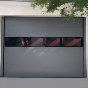 Smooth Sectional Aluminum Garage Door
