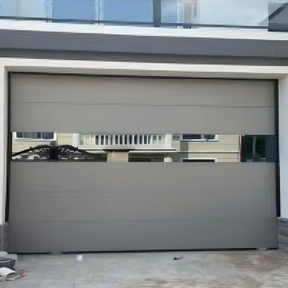 Smooth Sectional Aluminum Garage Door