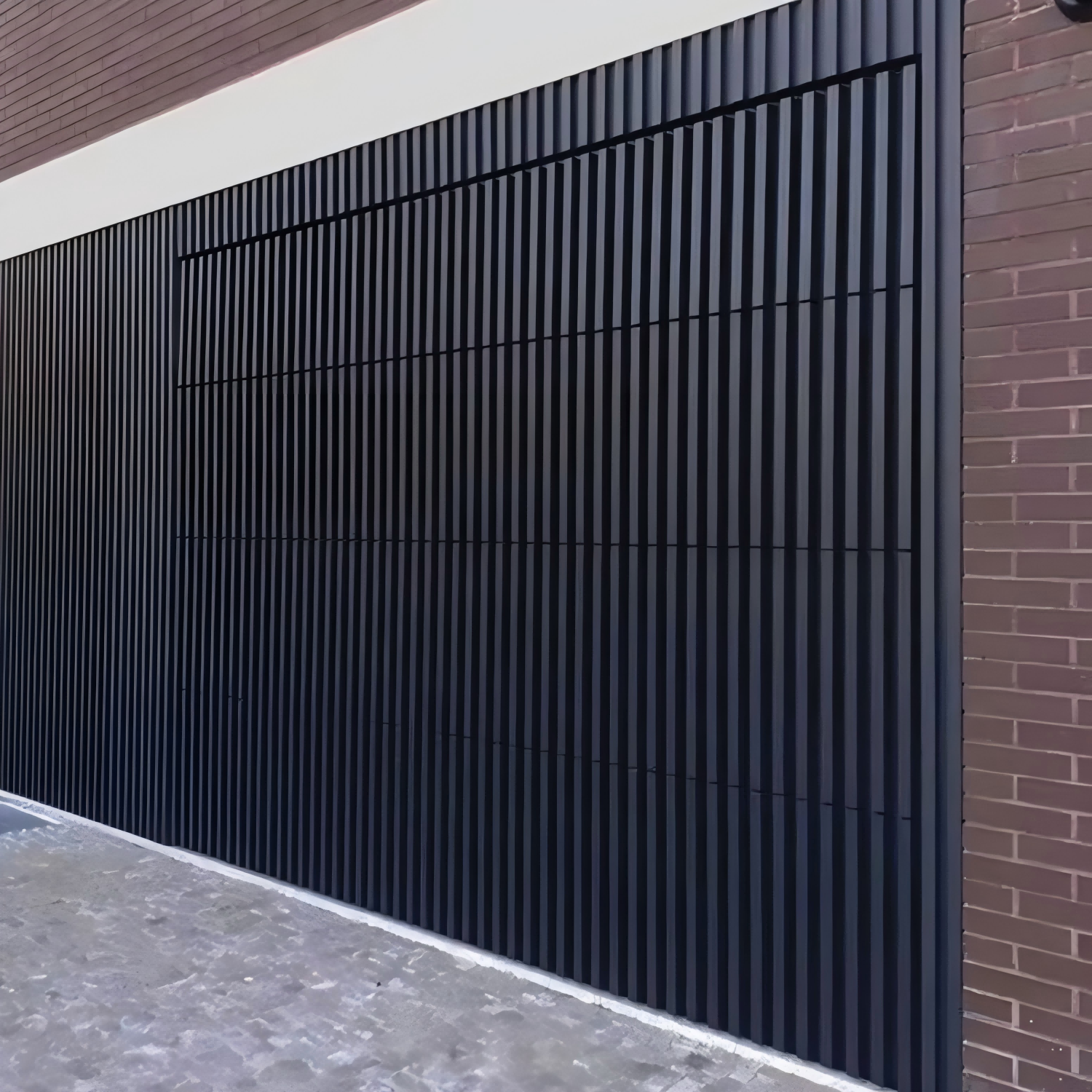 Grid Frame Aluminum Garage Door