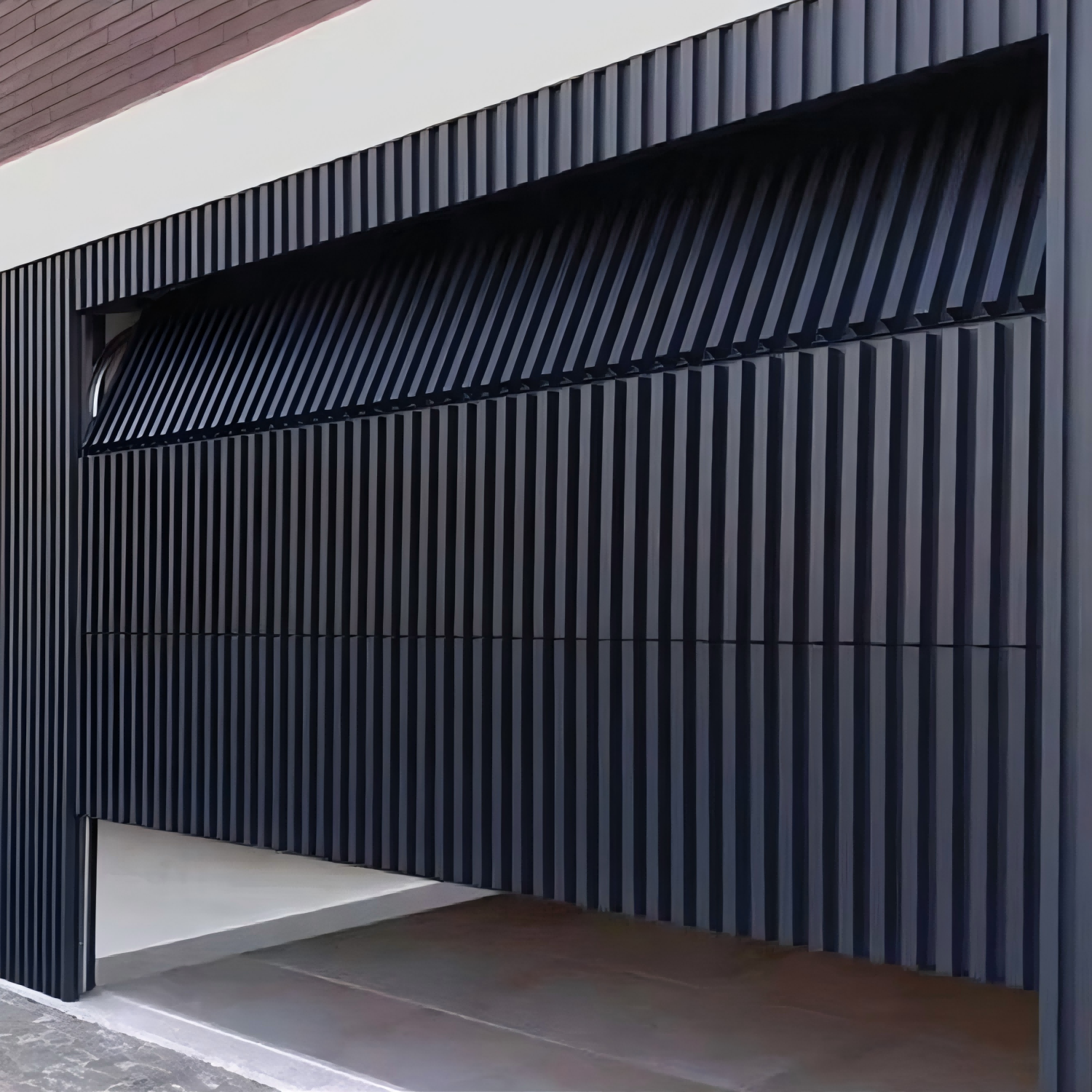 Grid Frame Aluminum Garage Door