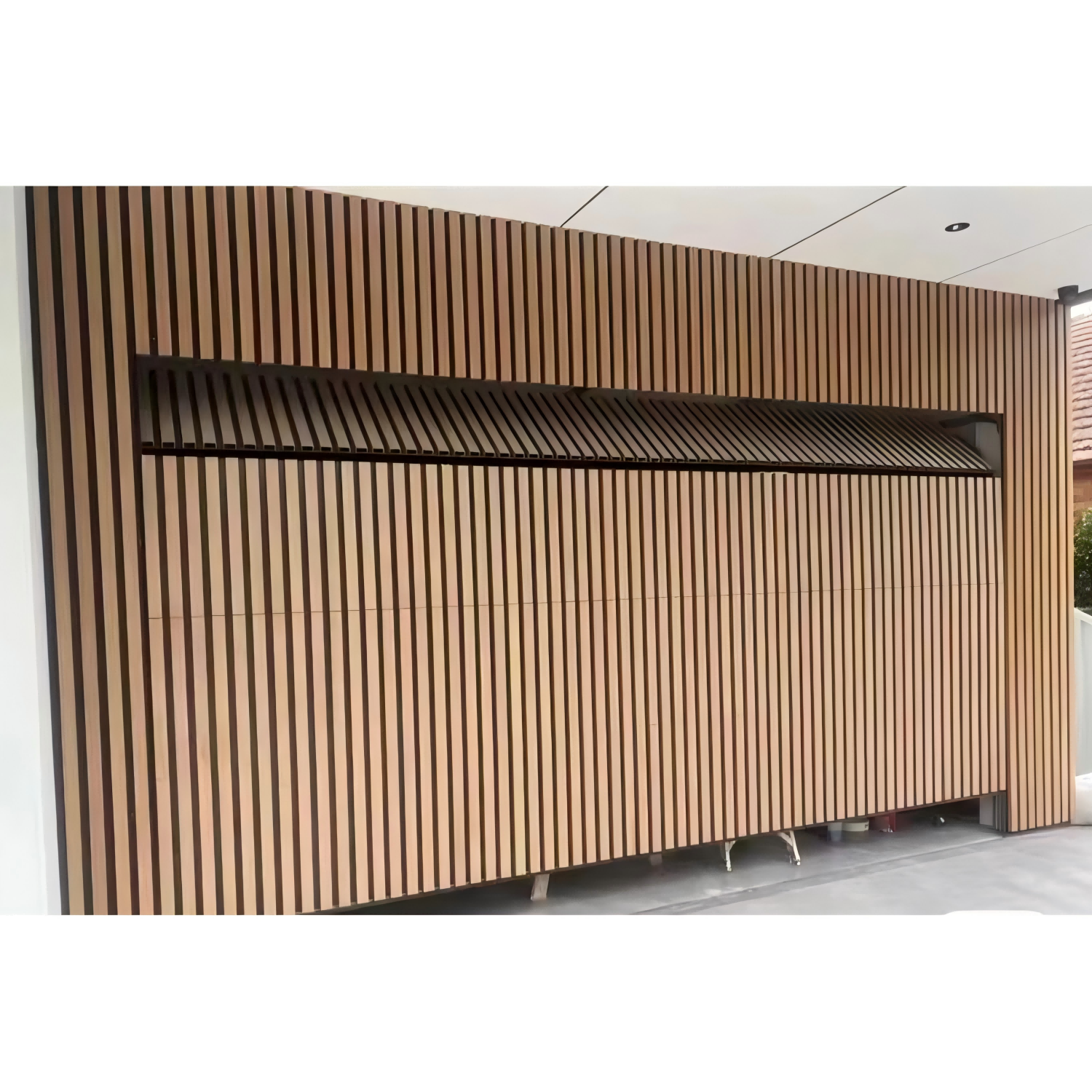 Grid Frame Aluminum Garage Door