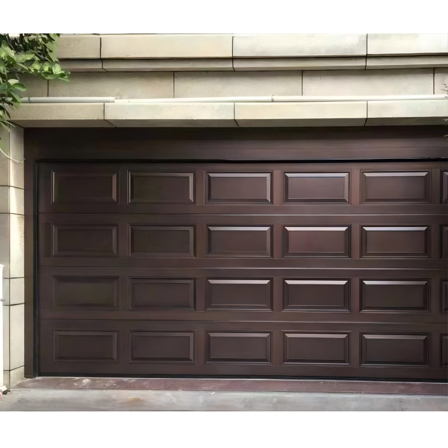 Raised Panel Aluminum Garage Door