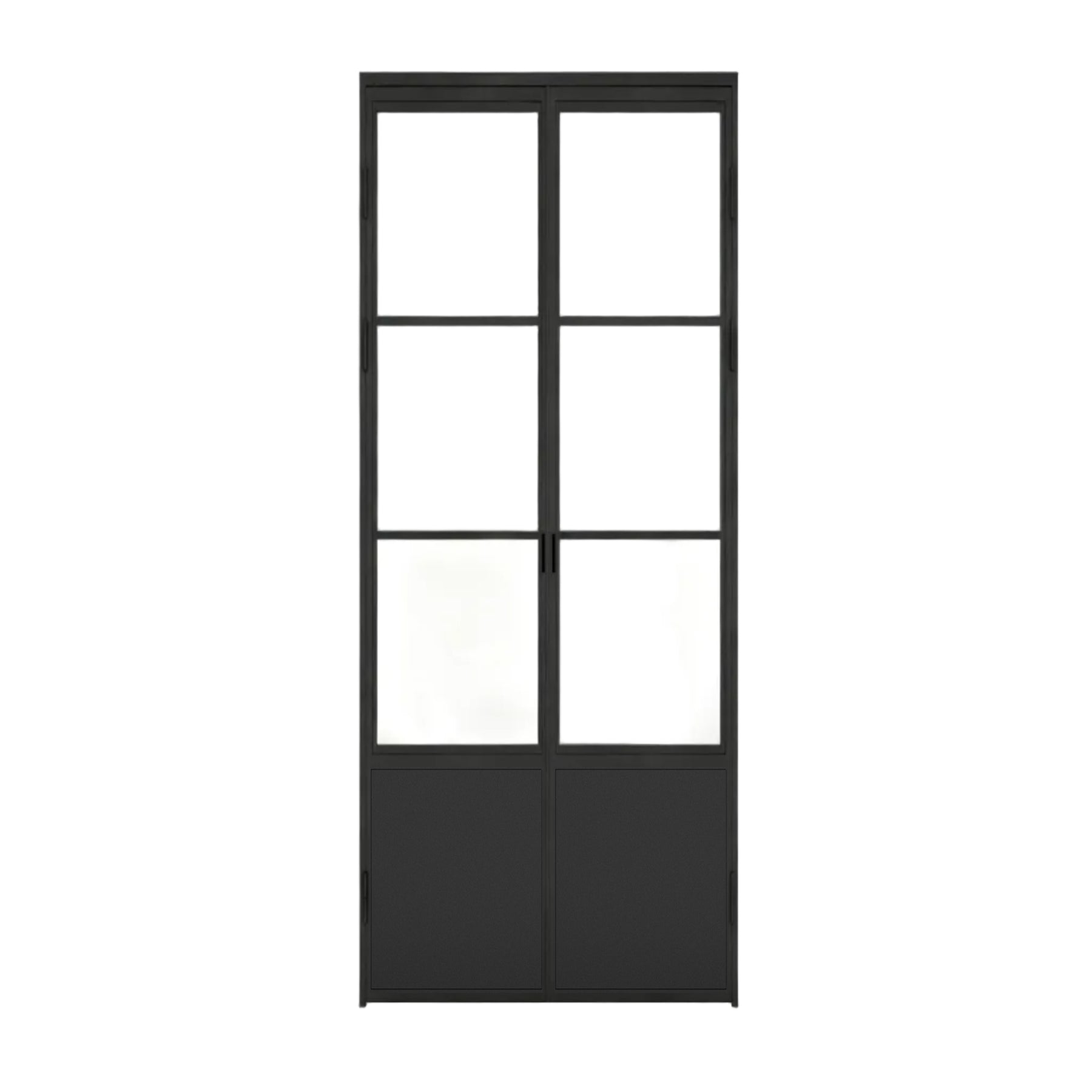 Interior 6 lite double with kickplate