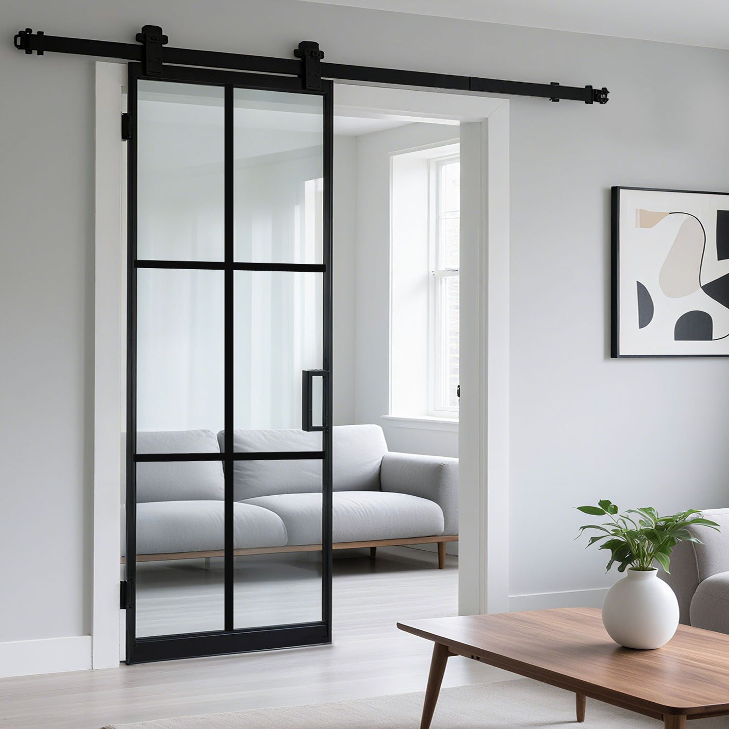 Custom Order - Barn door - 6 lite