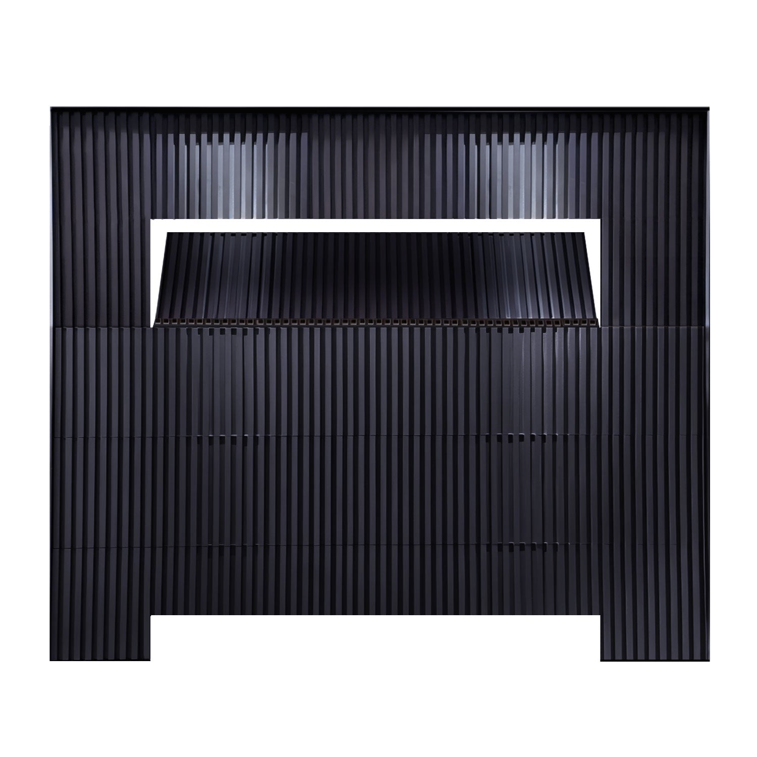 Grid Frame Aluminum Garage Door