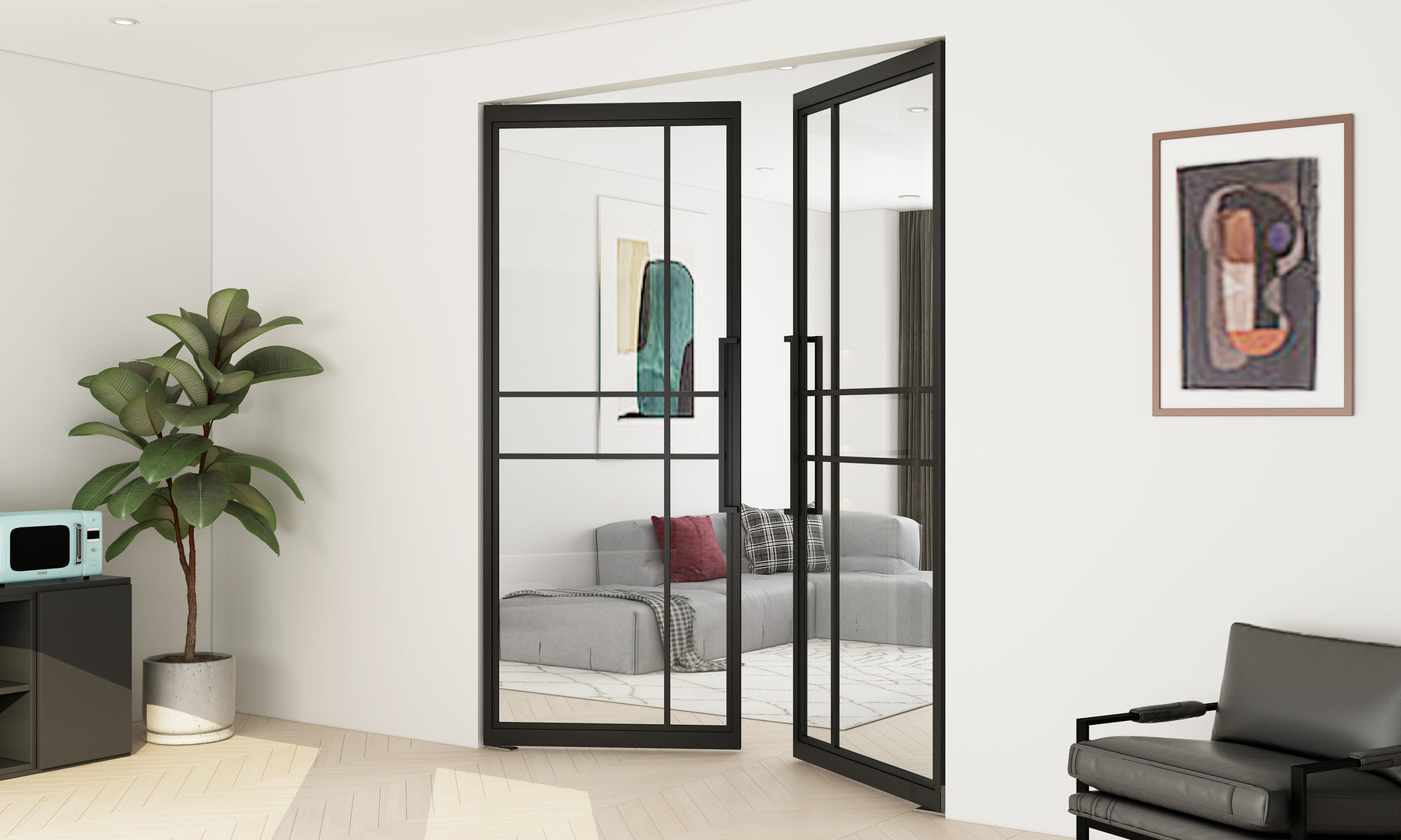 Custom Order - Interior Steel Pivot