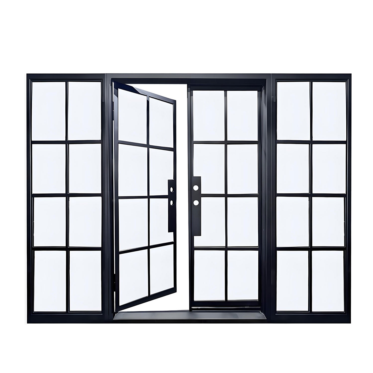 Breeze 8 Sidelights - Double Square