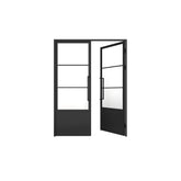 Interior 3 lite double with kickplate