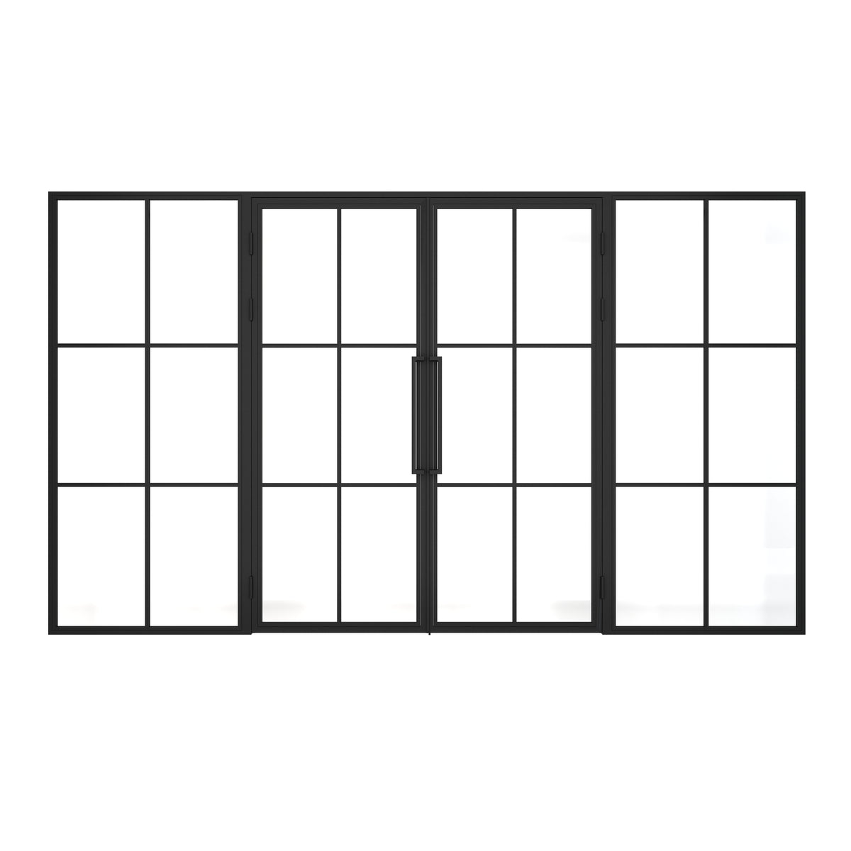 Custom Order - Interior 6 lite double with sidelights