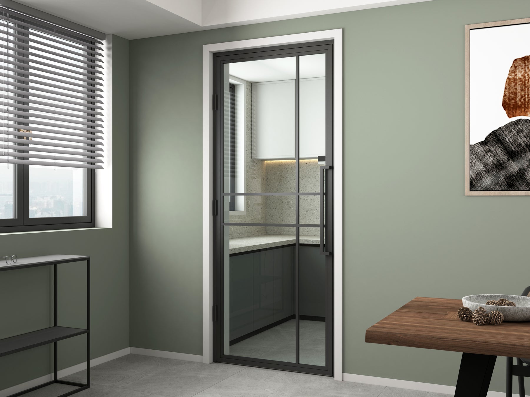 Custom Order - Interior 6 Lite Single