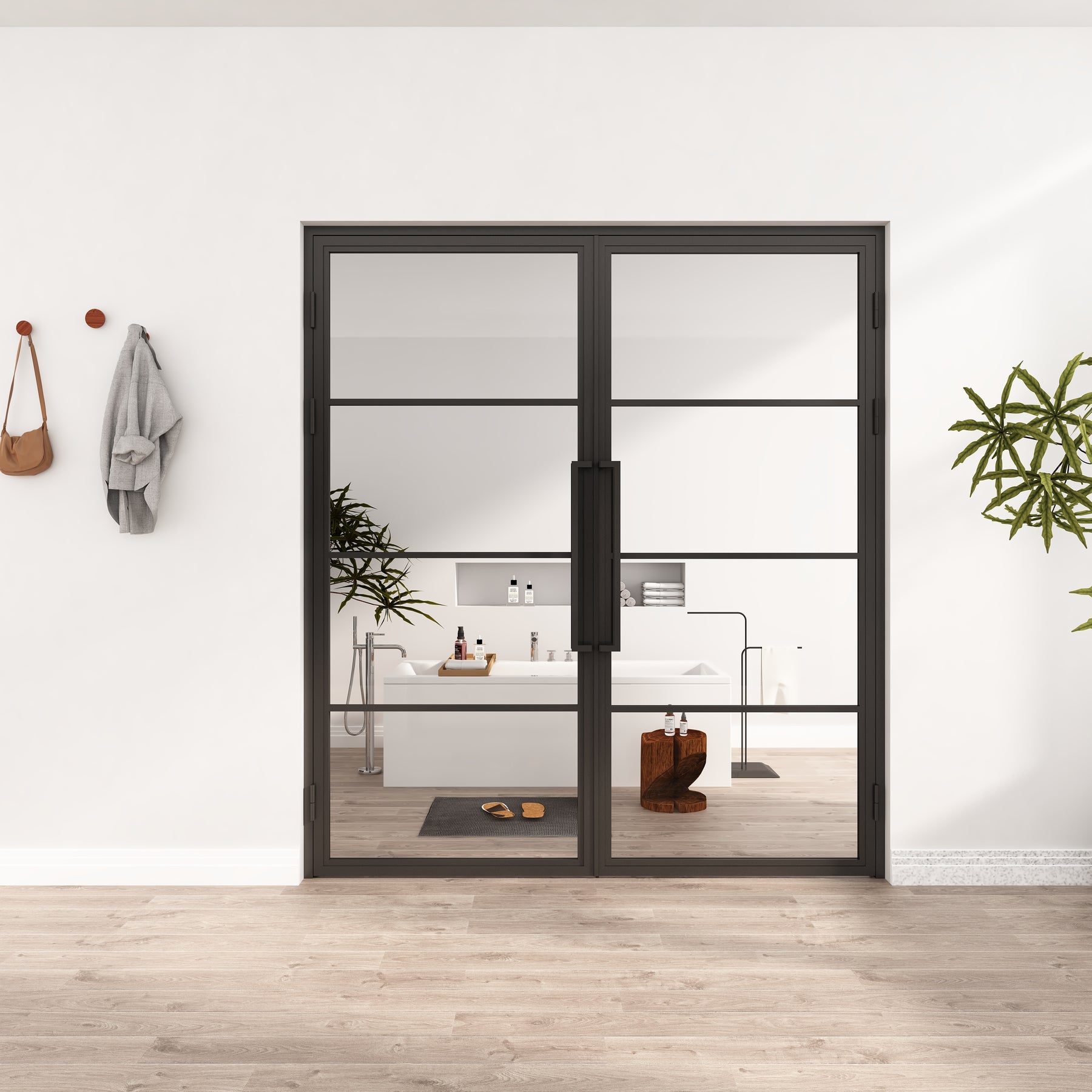 Interior 4 lite double