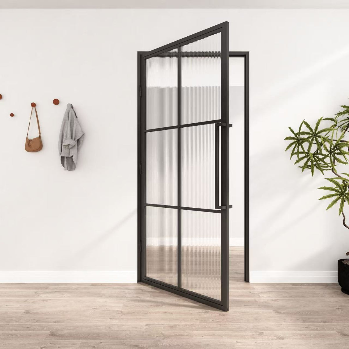 Arriving Soon - Interior 6 lite Single (Reed Glass)